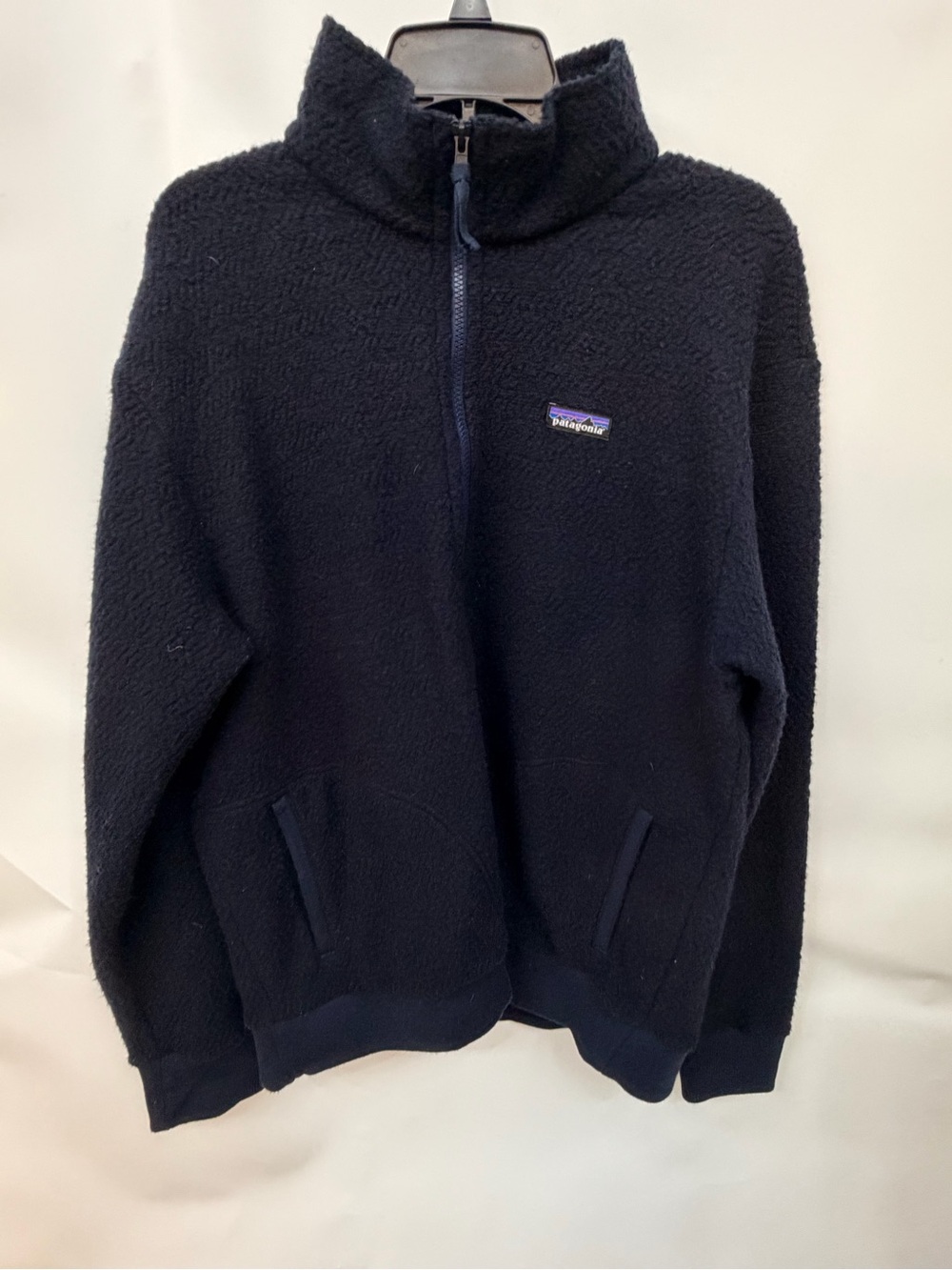 Patagonia Men’s Dark Navy Half-Zip Fleece Jacket Size XL